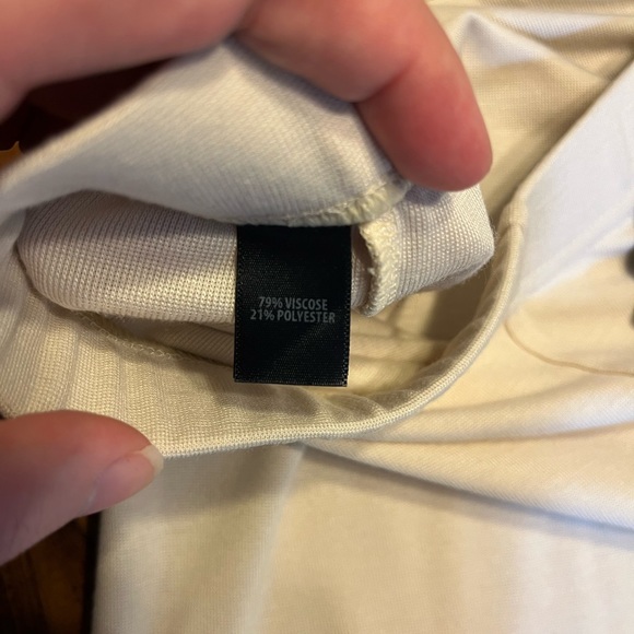 NWT!!! St John Cream Colored High Waist Wide Leg Soft Pants - Picture 11 of 11